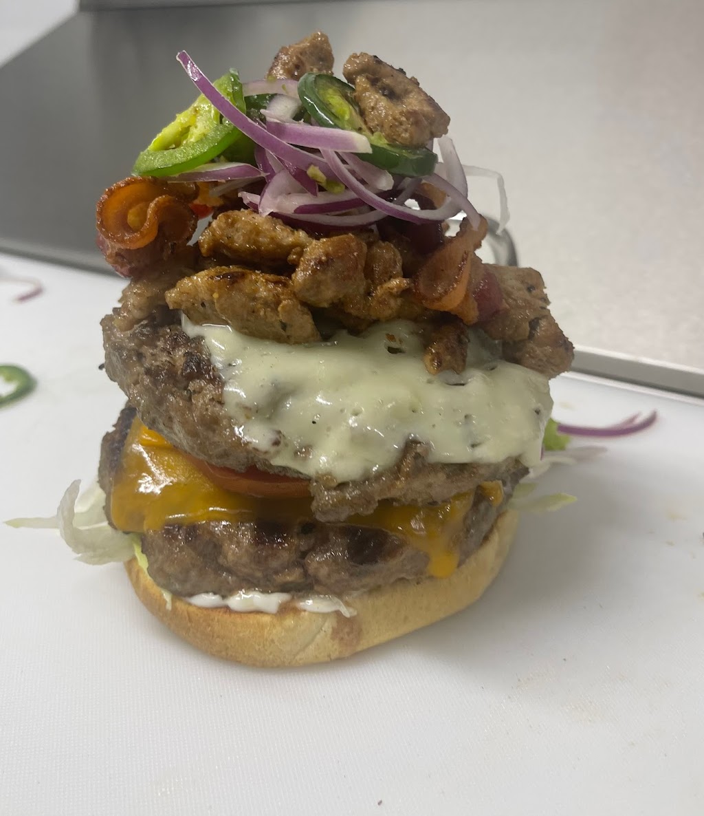 The burger gym | restaurant | 14597 Wallisville Rd, Houston, TX 77049, USA | 7864246512 OR +1 786-424-6512