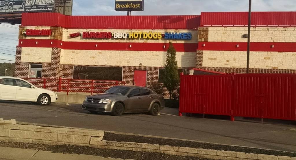 Cook Out | restaurant | 804 N 2nd St, Clarksville, TN 37040, USA | 9316475281 OR +1 931-647-5281