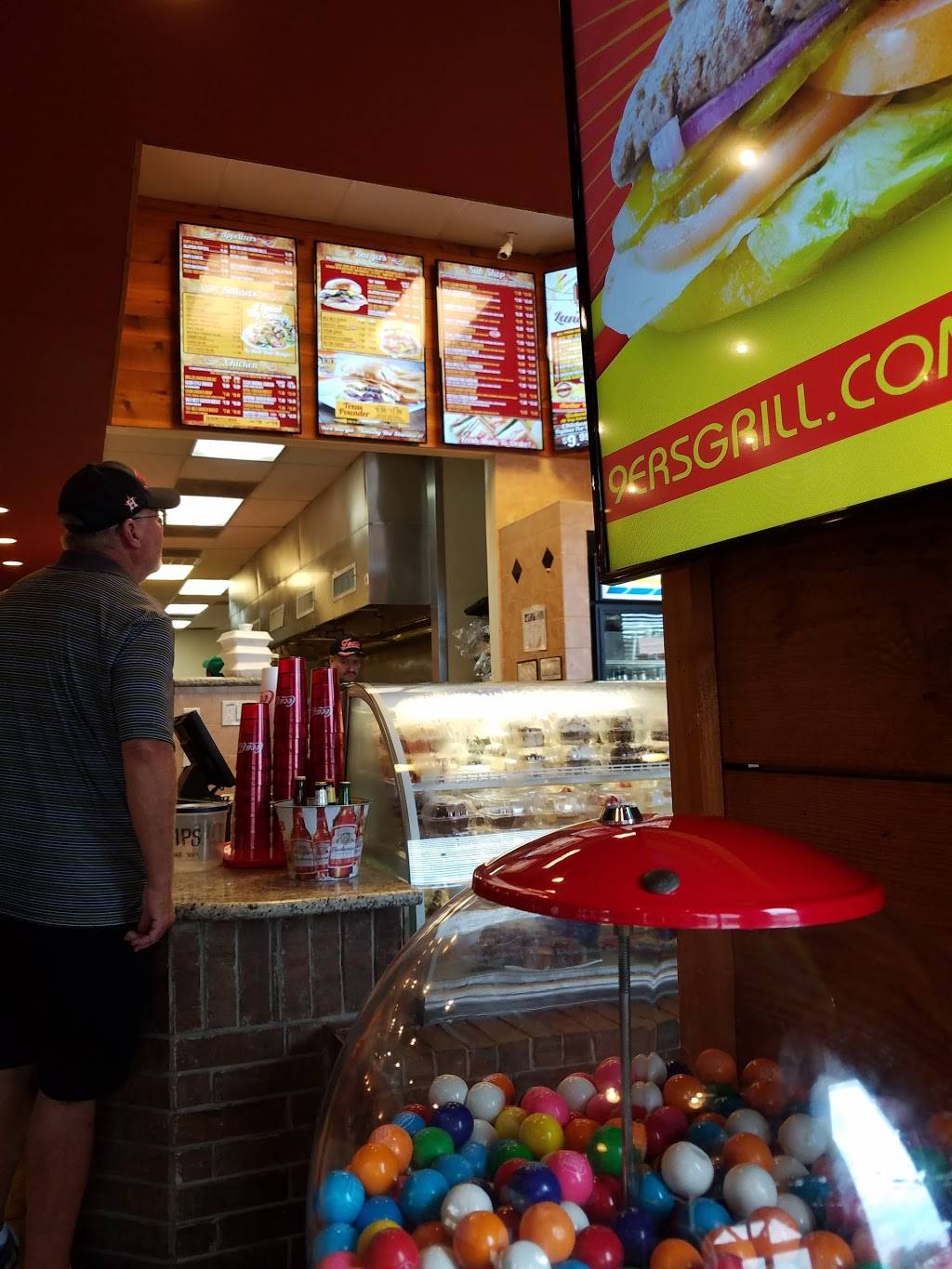 9ers Grill | restaurant | 1800 Farm to Market 359, Richmond, TX 77469, USA | 2812320202 OR +1 281-232-0202