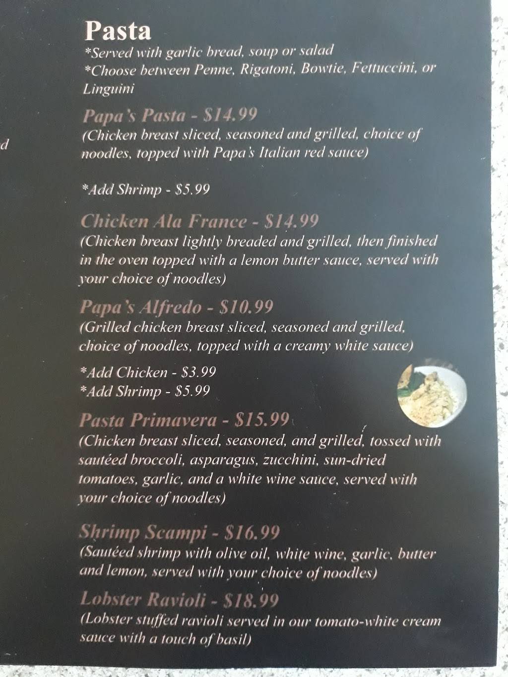 Papa Nick | restaurant | 2700 S Eisenhower Pkwy, Denison, TX 75020, USA | 9033371820 OR +1 903-337-1820