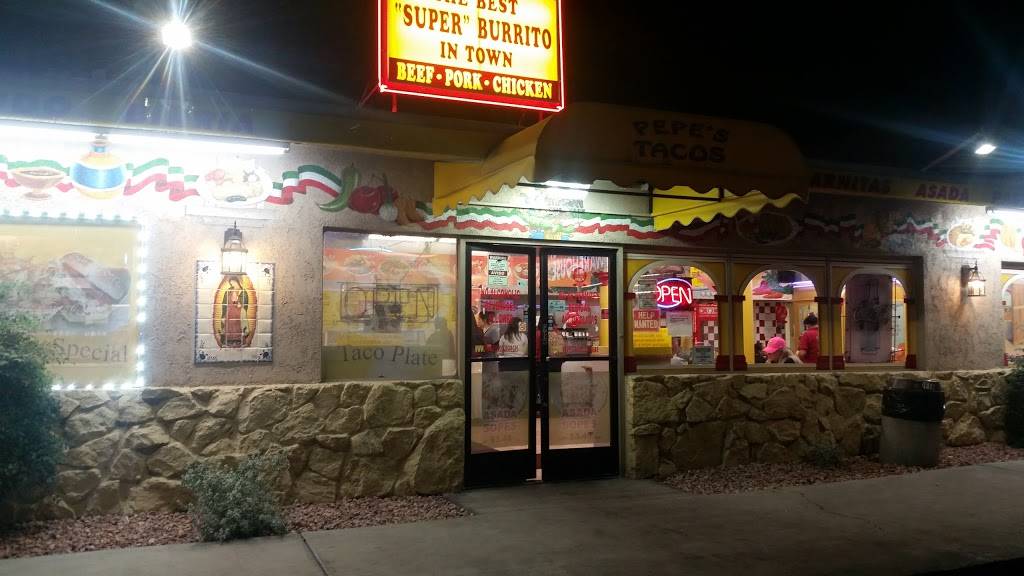 Pepes Tacos | restaurant | 1401 N Decatur Blvd, Las Vegas, NV 89108, USA | 7026386200 OR +1 702-638-6200