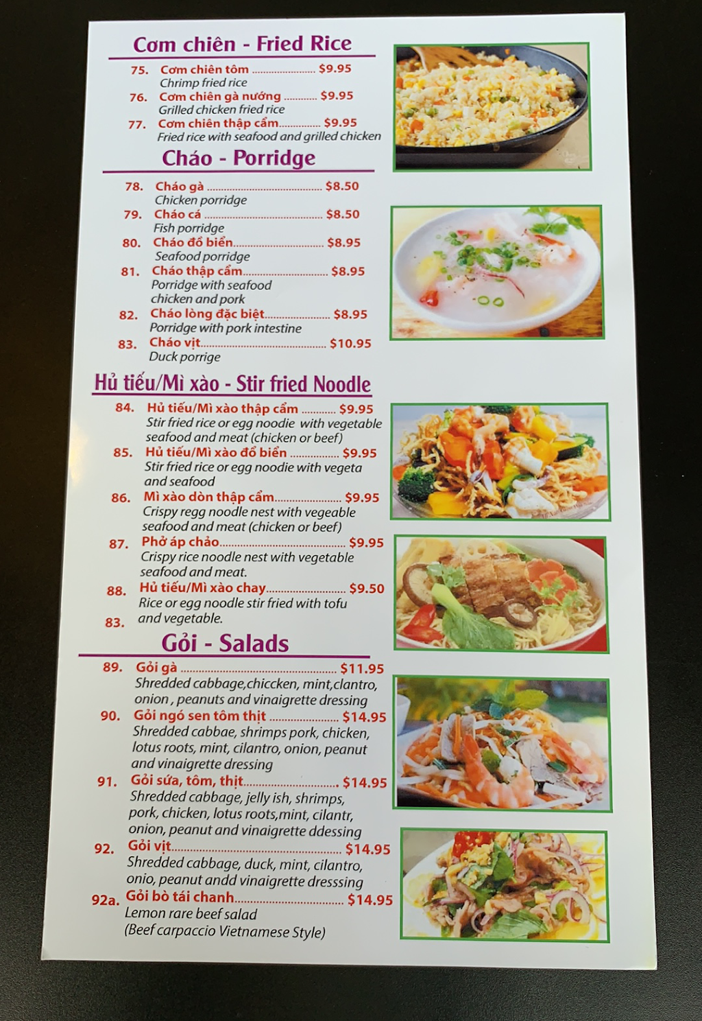 My Tho Vietnamese Cuisine | restaurant | 6175 Stockton Blvd STE # 270, Sacramento, CA 95824, USA | 9164003848 OR +1 916-400-3848