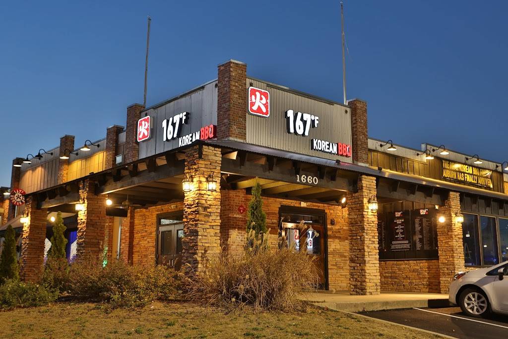 167°F Korean BBQ | restaurant | 1660 S College St, Auburn, AL 36832, USA | 3342092538 OR +1 334-209-2538