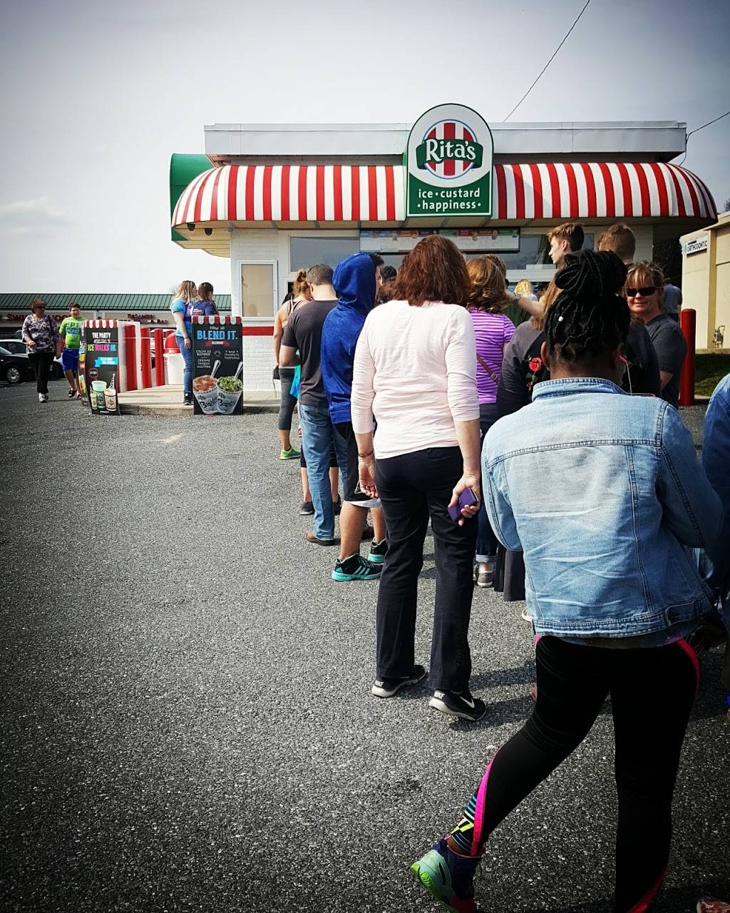 Ritas Italian Ice & Frozen Custard | restaurant | 9648 Belair Rd, Nottingham, MD 21236, USA | 4105297742 OR +1 410-529-7742