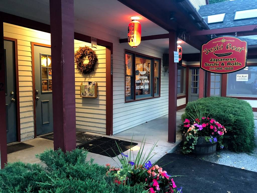 Sushi Boat | restaurant | 4971 Main St #3, Manchester Center, VT 05255, USA | 8023661888 OR +1 802-366-1888