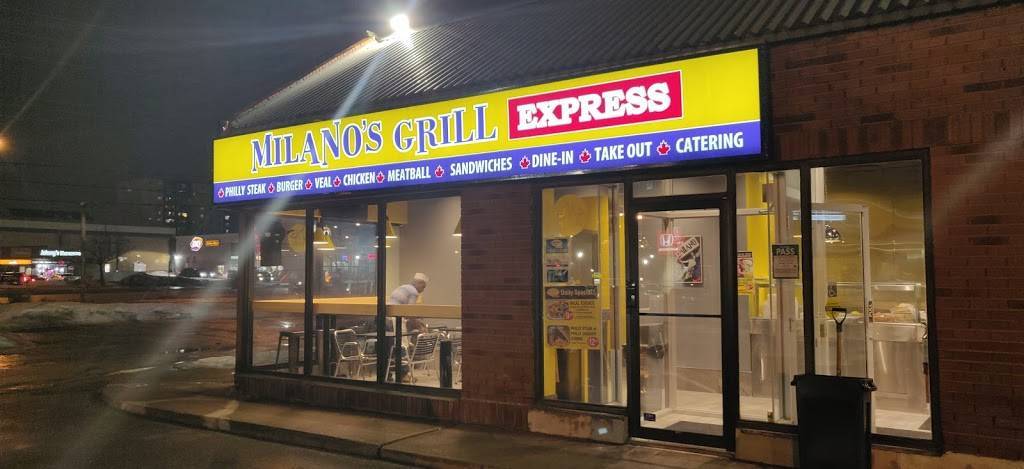 Milanos Grill Express | restaurant | 1891 Kennedy Rd, Scarborough, ON M1P 2L9, Canada | 6473402777 OR +1 647-340-2777
