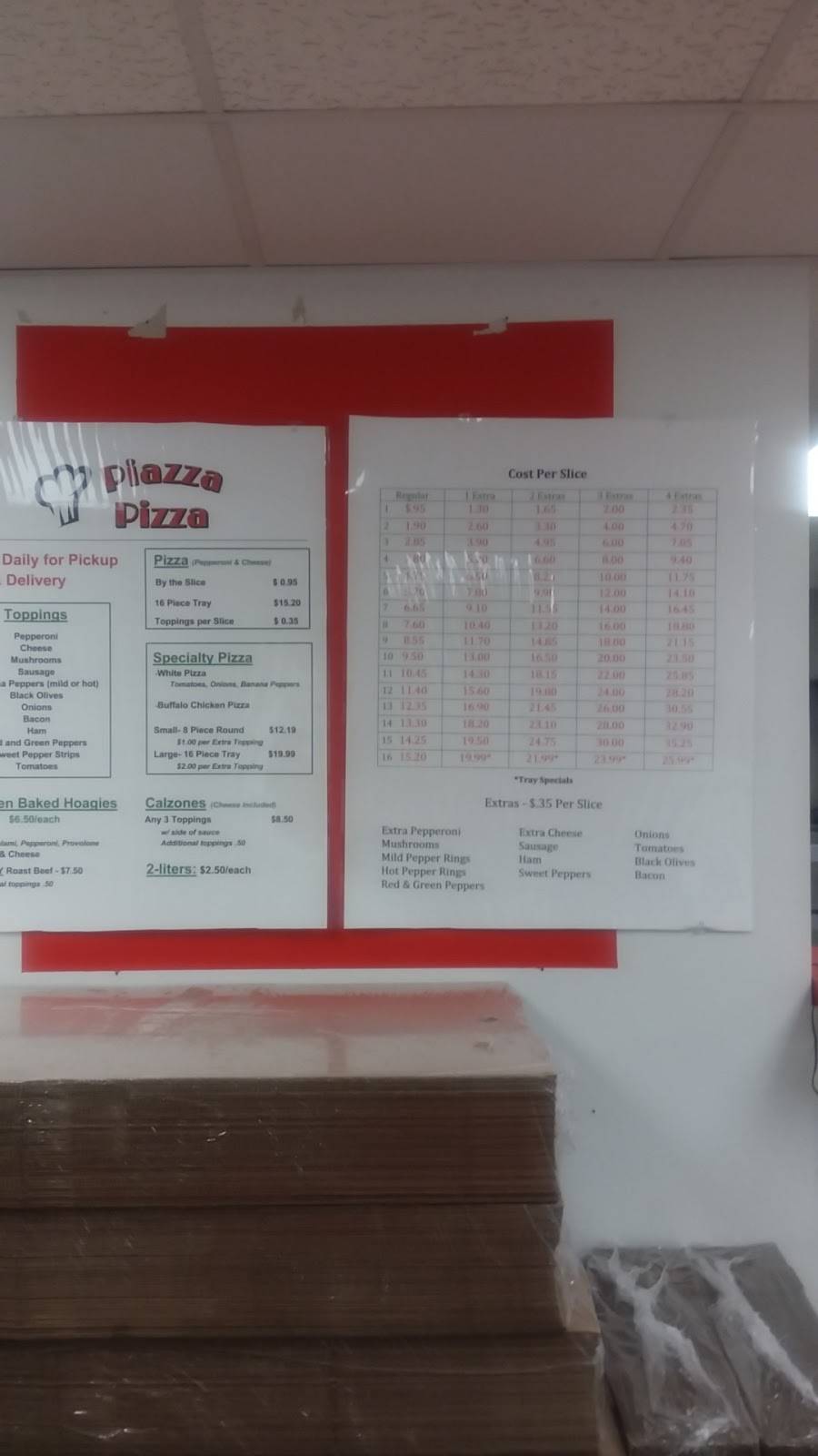 Piazza Pizza | restaurant | 130 3rd St, Tiltonsville, OH 43963, USA | 7408593148 OR +1 740-859-3148