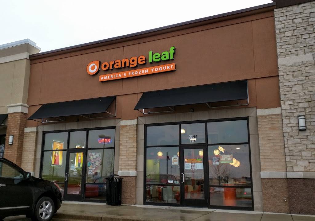 Orange Leaf | restaurant | 1190 W Sunset Dr Ste 110, Waukesha, WI 53189, USA | 2624082423 OR +1 262-408-2423