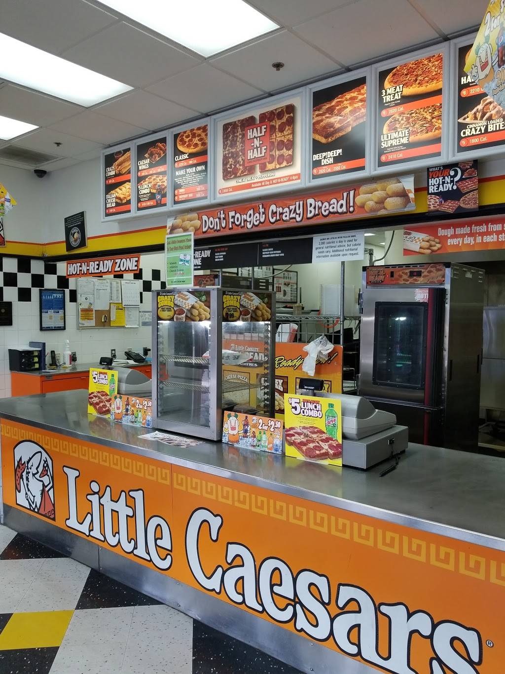 Little Caesars Pizza | meal takeaway | 911 S Lindsay Rd, Gilbert, AZ 85296, USA | 4804972522 OR +1 480-497-2522