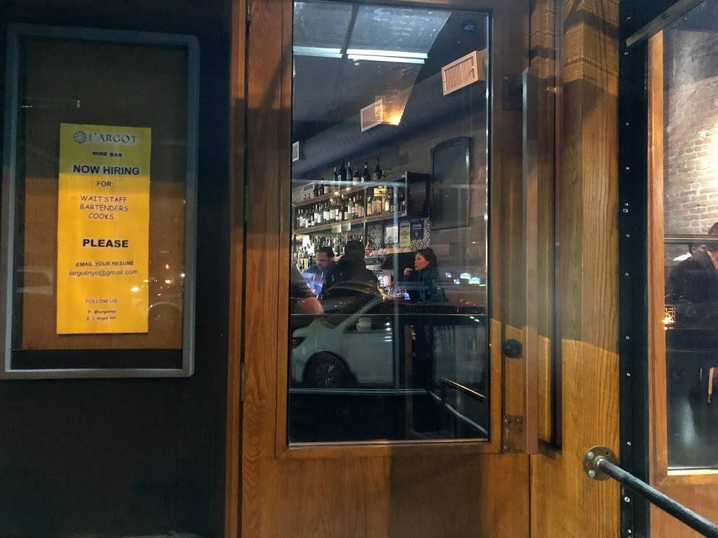 L ARGOT | restaurant | 142 Hamilton Pl, New York, NY 10031, USA | 6468580312 OR +1 646-858-0312