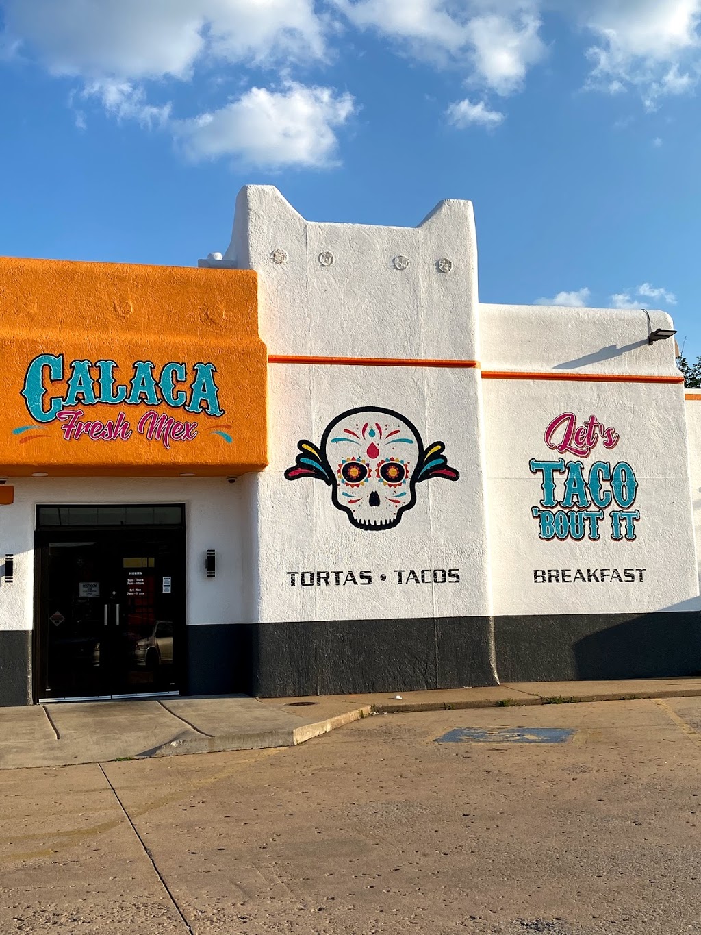 Calaca Fresh Mex | restaurant | 3202 S Sheridan Rd, Tulsa, OK 74145, USA | 9189328243 OR +1 918-932-8243