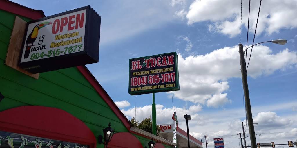 El Tucan | restaurant | 4013 W Broad St, Richmond, VA 23230, USA | 8045157677 OR +1 804-515-7677