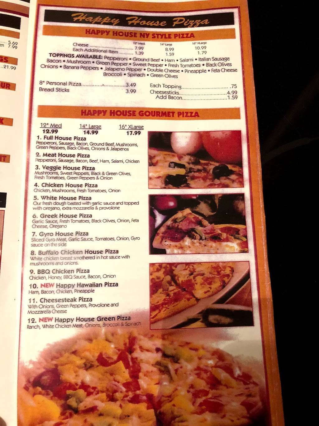 Happy House Pizzeria | restaurant | 5720 Deale Churchton Rd # F, Deale, MD 20751, USA | 4108676116 OR +1 410-867-6116