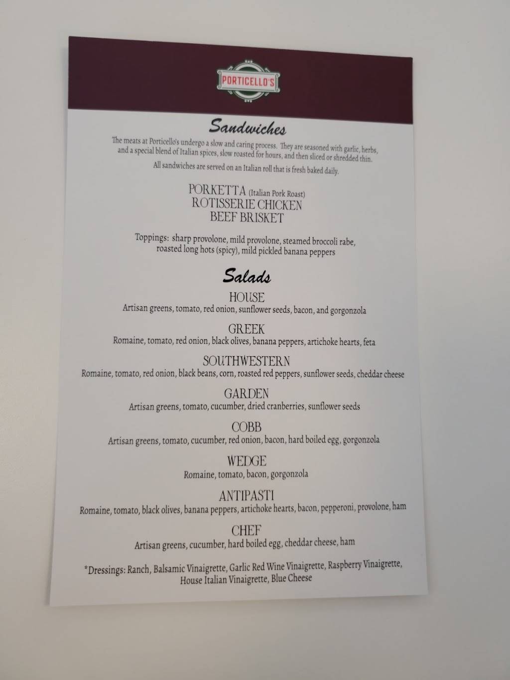 Porticellos | restaurant | 1 E Ohio St, Indianapolis, IN 46204, USA | 3178297482 OR +1 317-829-7482