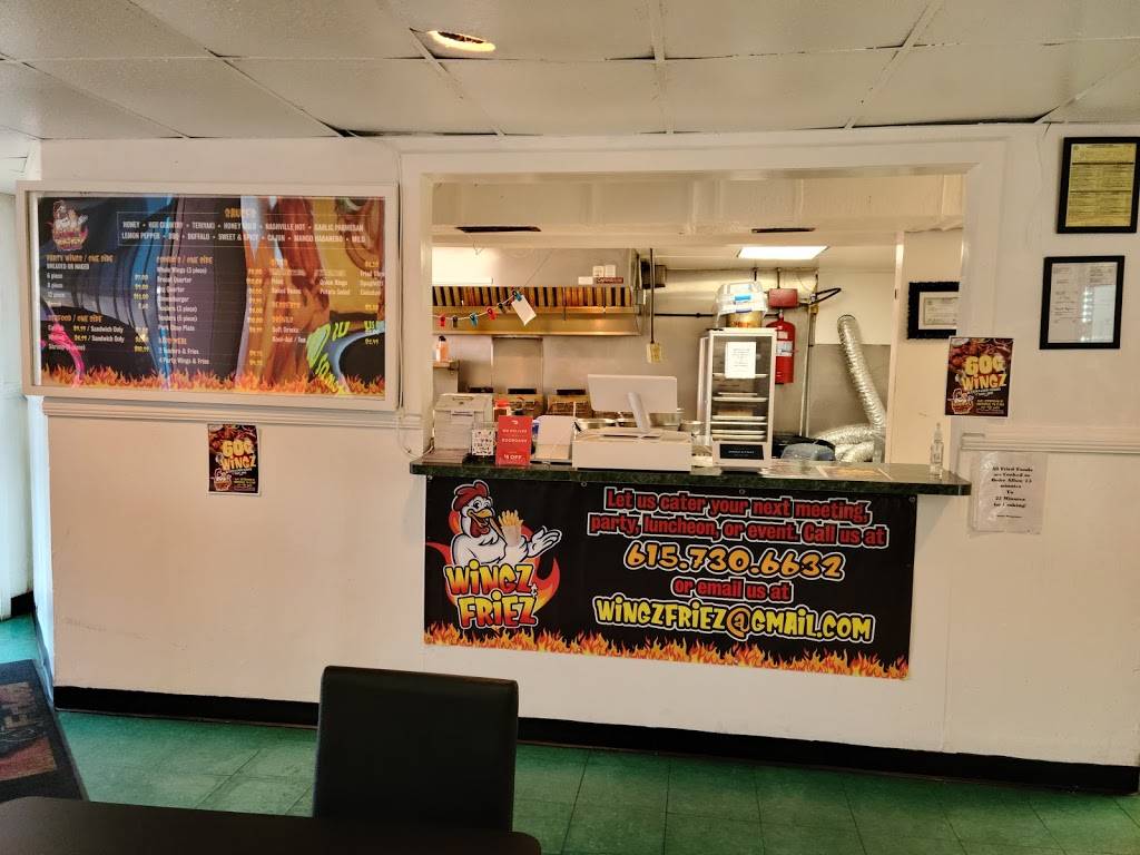 Wingz and Friez | restaurant | 2605 Jefferson St, Nashville, TN 37208, USA | 6157306632 OR +1 615-730-6632