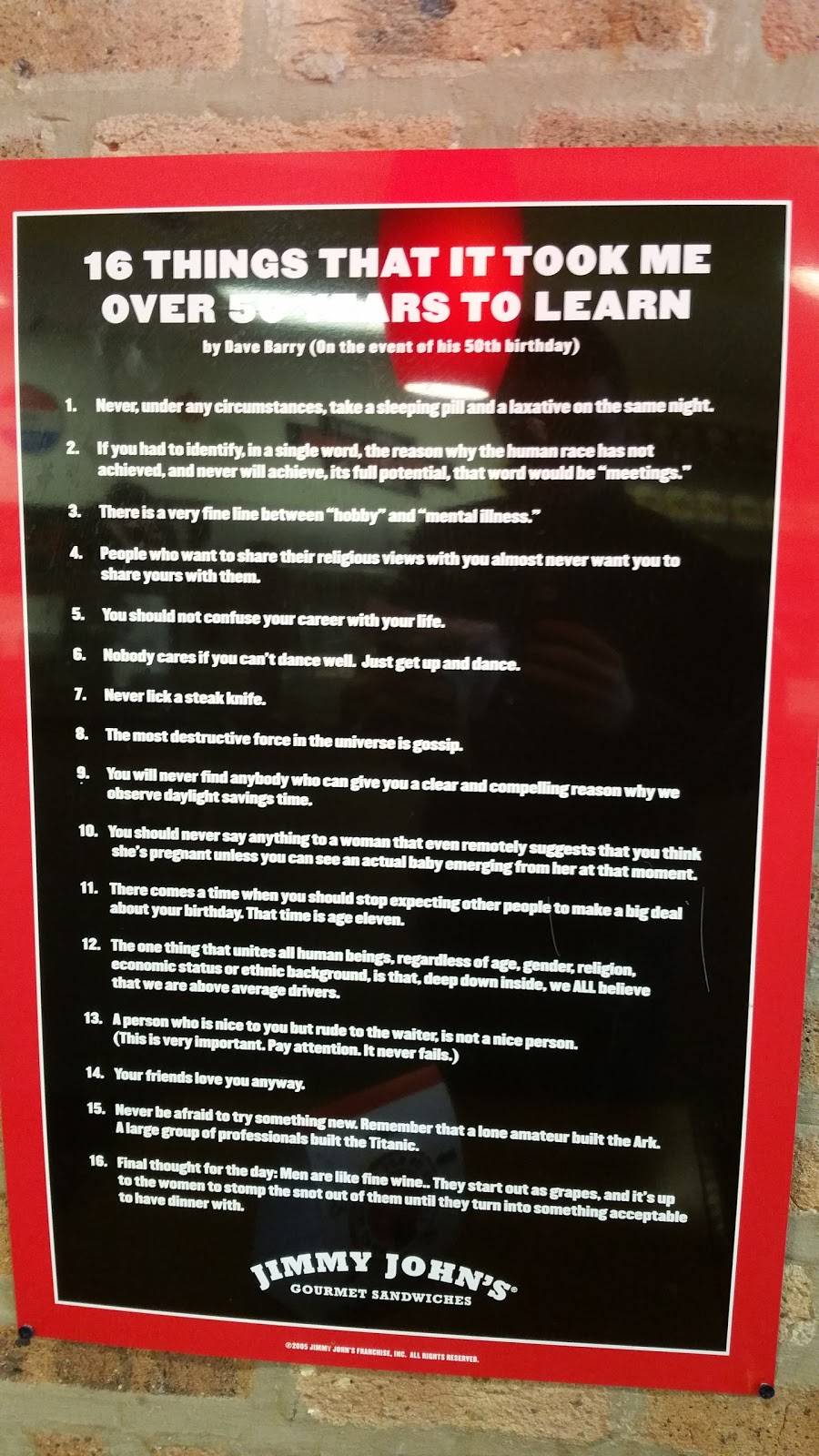 Jimmy Johns | meal delivery | 350 Circle Ave, Forest Park, IL 60130, USA | 7084889070 OR +1 708-488-9070