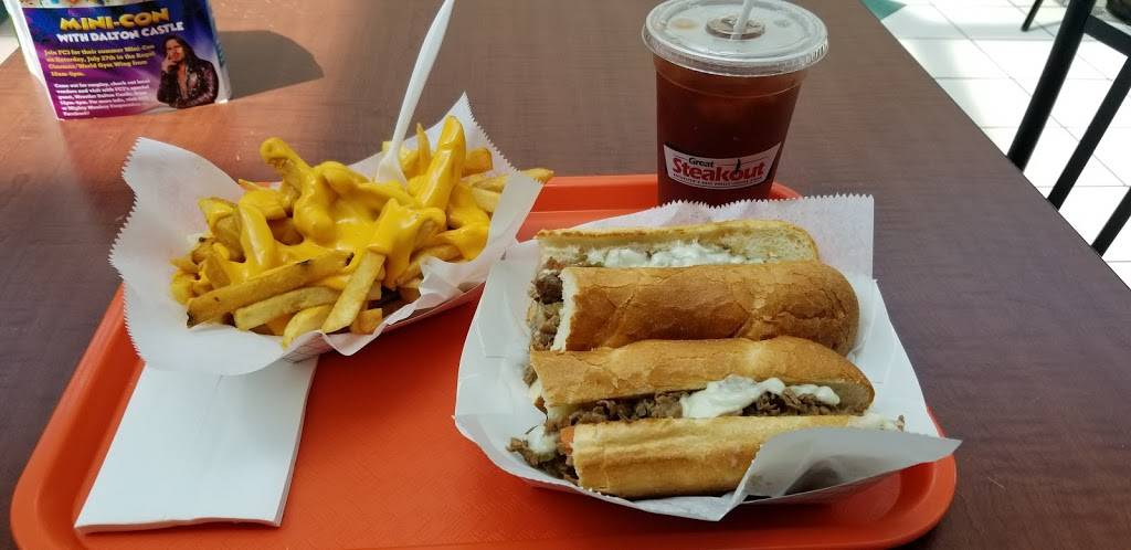 Great Steakout | restaurant | 434 Greece Ridge Center Dr, Rochester, NY 14626, USA | 5857201546 OR +1 585-720-1546