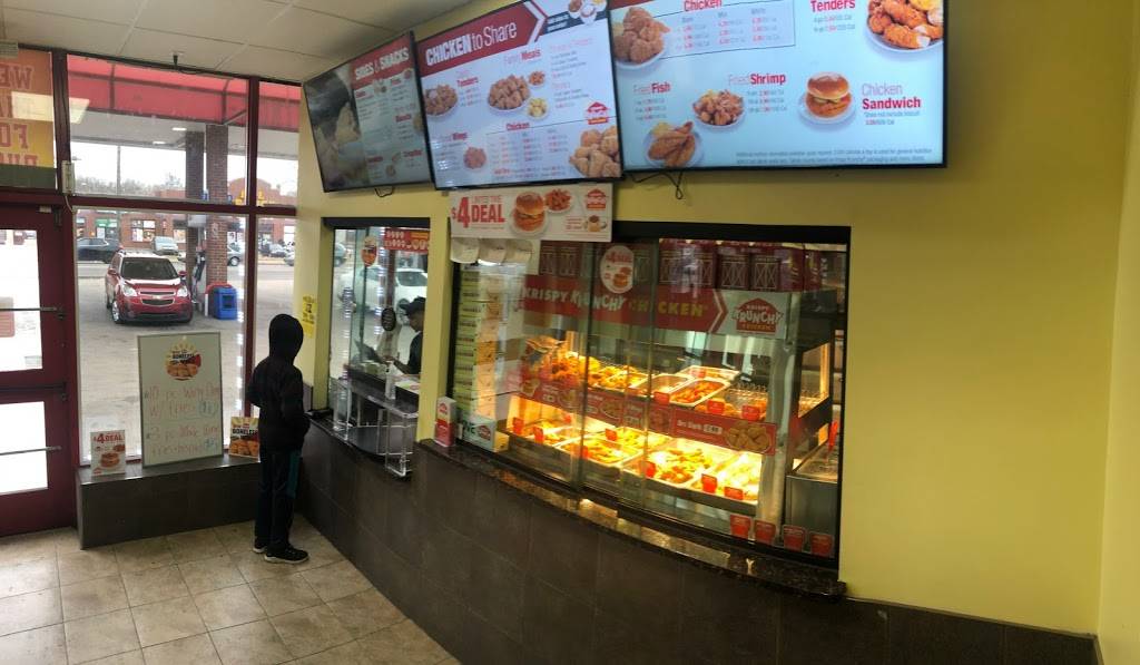 Amoco Krispy Kruncky Chicken | restaurant | 15221 Wyoming Ave, Detroit, MI 48238, USA | 3136596361 OR +1 313-659-6361