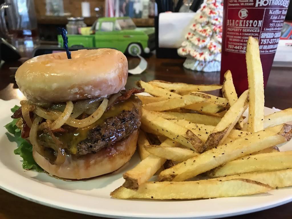 Hotrodders Cafe | cafe | 1457 Mt Pleasant Rd # 110, Chesapeake, VA 23322, USA | 7575461950 OR +1 757-546-1950