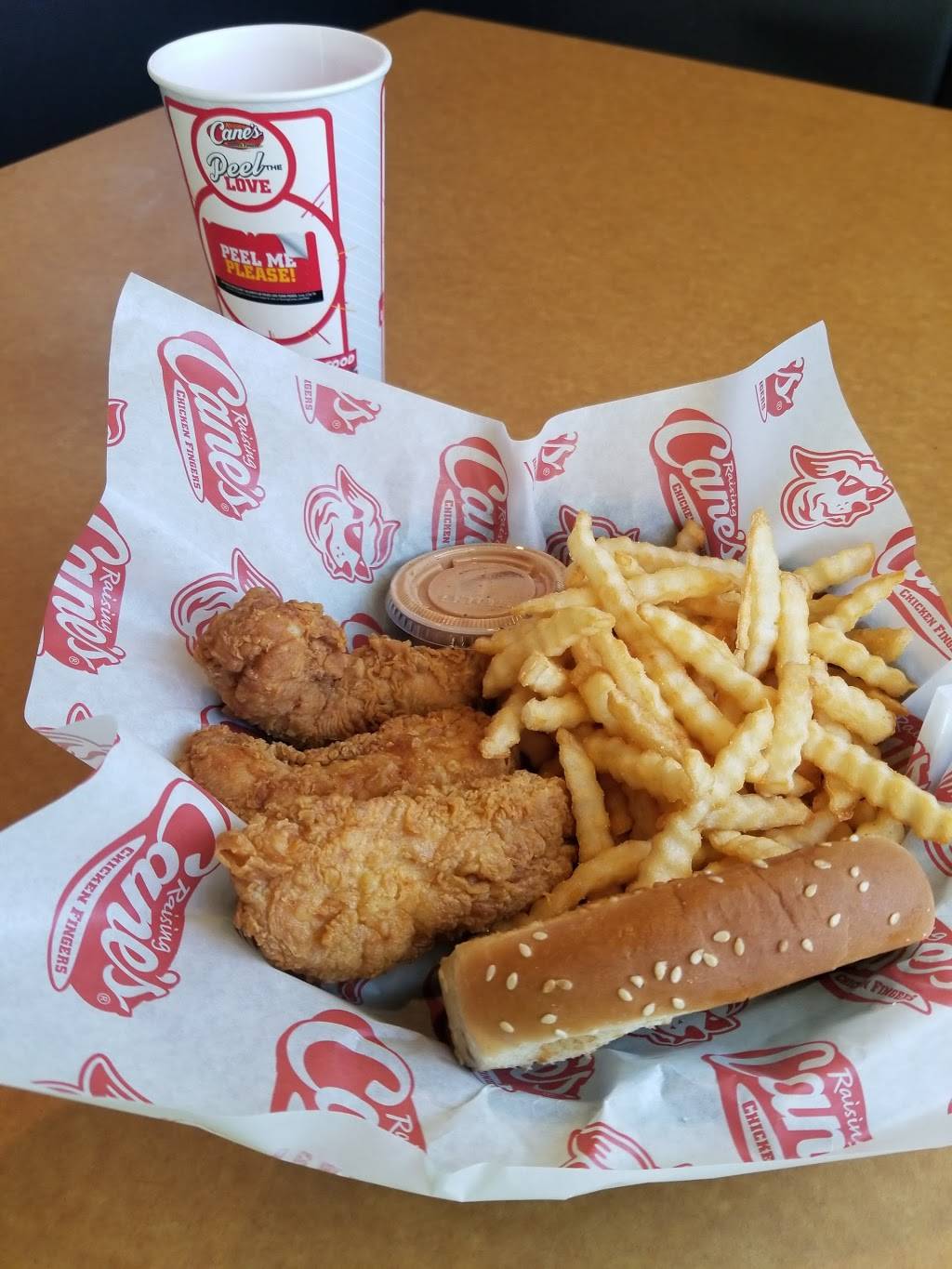 Raising Canes Chicken Fingers | meal takeaway | 1740 Fry Rd, Houston, TX 77084, USA | 2814920337 OR +1 281-492-0337