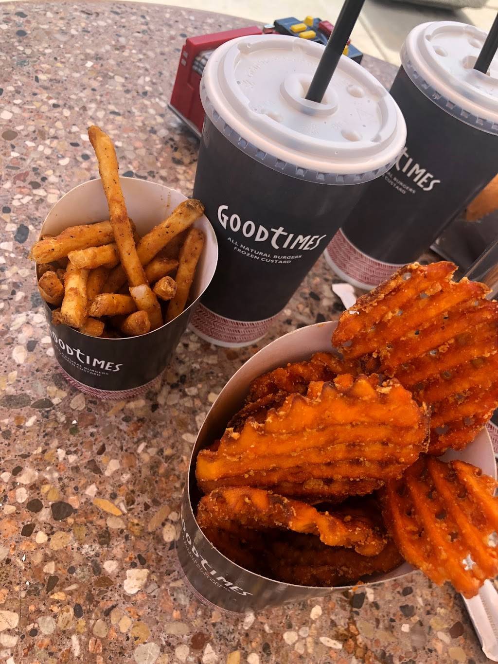 Good Times Burgers & Frozen Custard | restaurant | 3230 Youngfield Svc Rd, Golden, CO 80401, USA | 3032739292 OR +1 303-273-9292