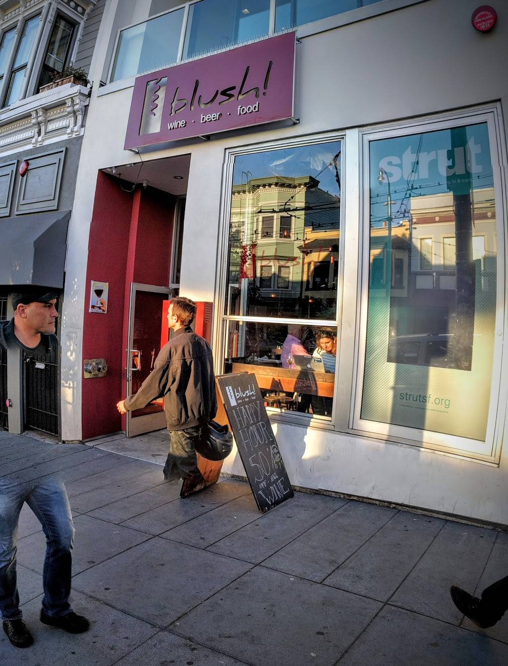 Blush! Wine Bar | restaurant | 476 Castro St, San Francisco, CA 94114, USA | 4155580893 OR +1 415-558-0893