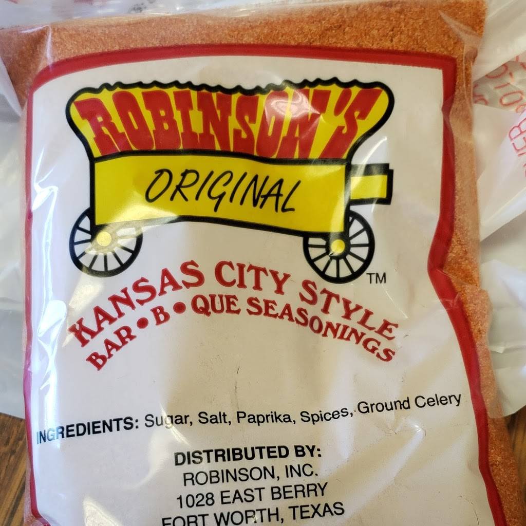 Robinsons Barbeque | restaurant | 1028 E Berry St, Fort Worth, TX 76110, USA | 8179241009 OR +1 817-924-1009
