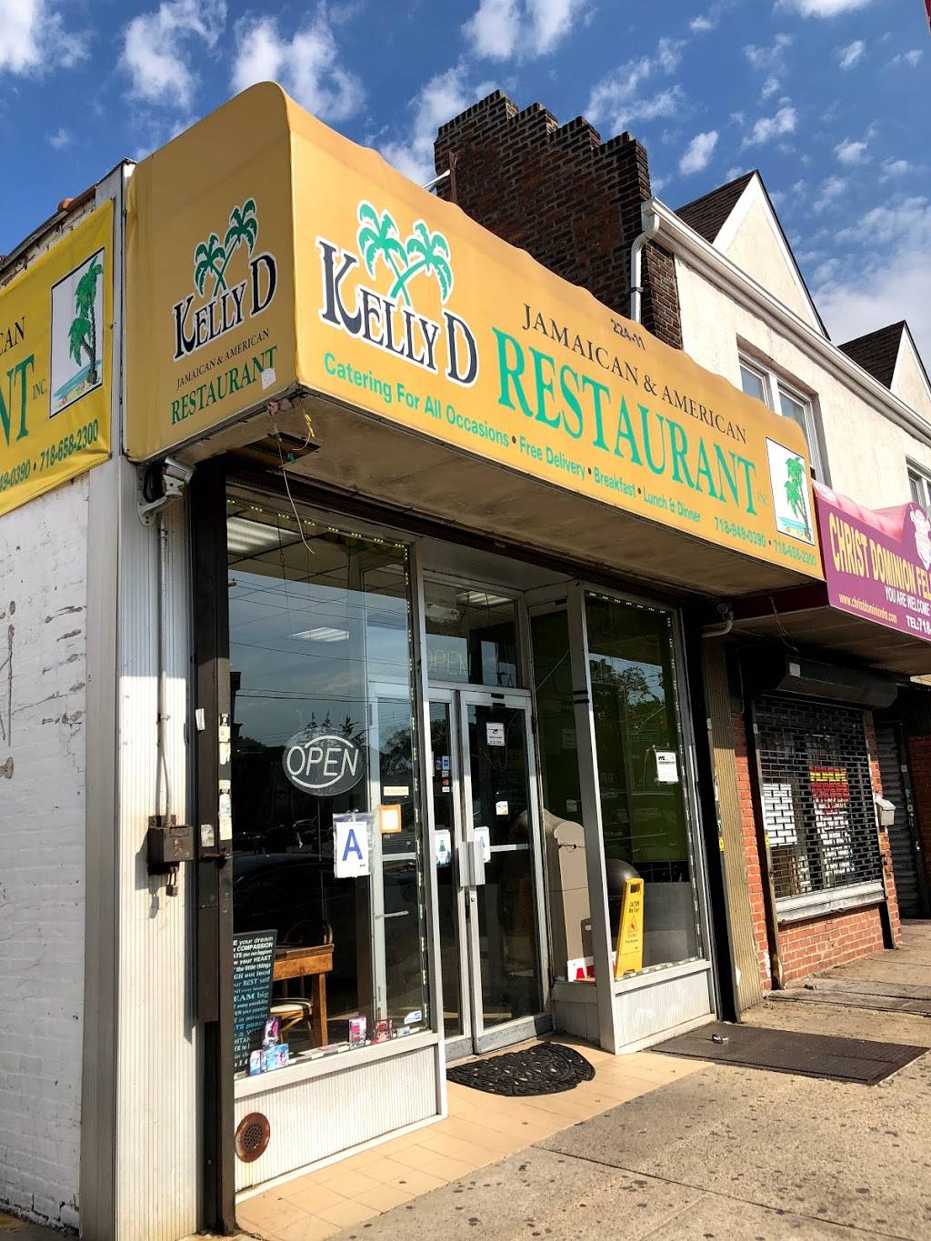Kelly D | restaurant | 22411 Merrick Blvd, Jamaica, NY 11413, USA | 7189490390 OR +1 718-949-0390