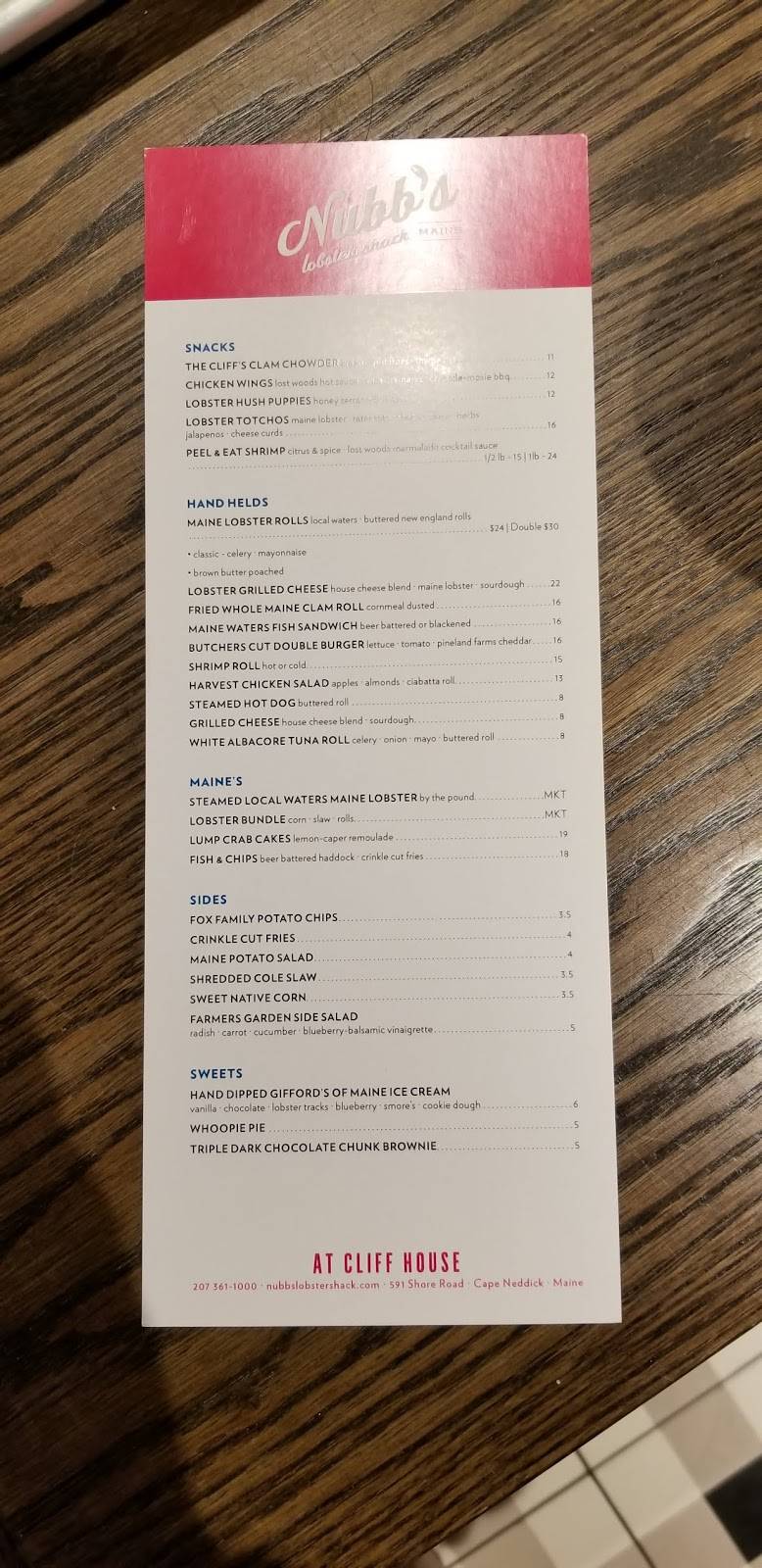 Nubb’s Lobster Shack | restaurant | 591 Shore Rd, Cape Neddick, ME 03902, USA | 2073616275 OR +1 207-361-6275