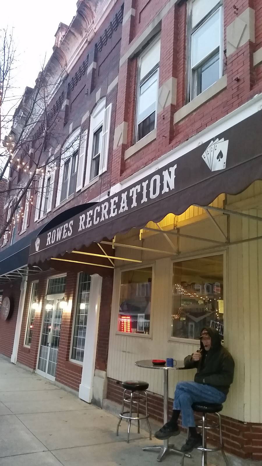 Rowes Recreation | restaurant | 307 W Main St, Montpelier, OH 43543, USA | 4194858711 OR +1 419-485-8711