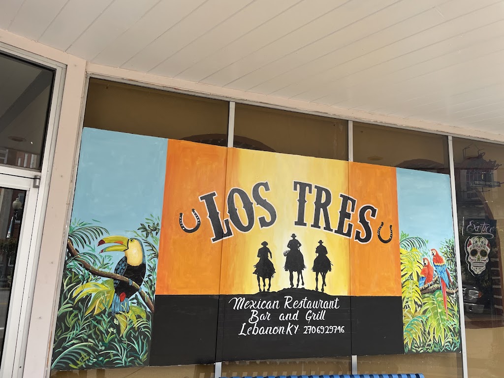 Los tres ll Mexican bar grill | restaurant | 119 W Main St, Lebanon, KY 40033, USA | 2706929746 OR +1 270-692-9746