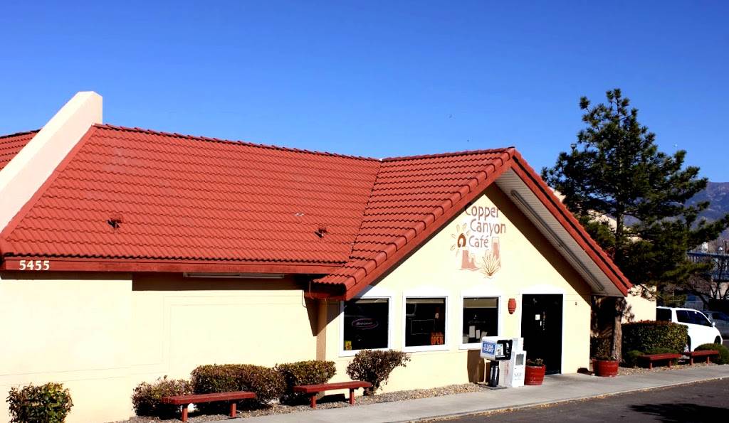 Copper Canyon Cafe | cafe | 5455 Gibson Blvd SE, Albuquerque, NM 87108, USA | 5052666318 OR +1 505-266-6318