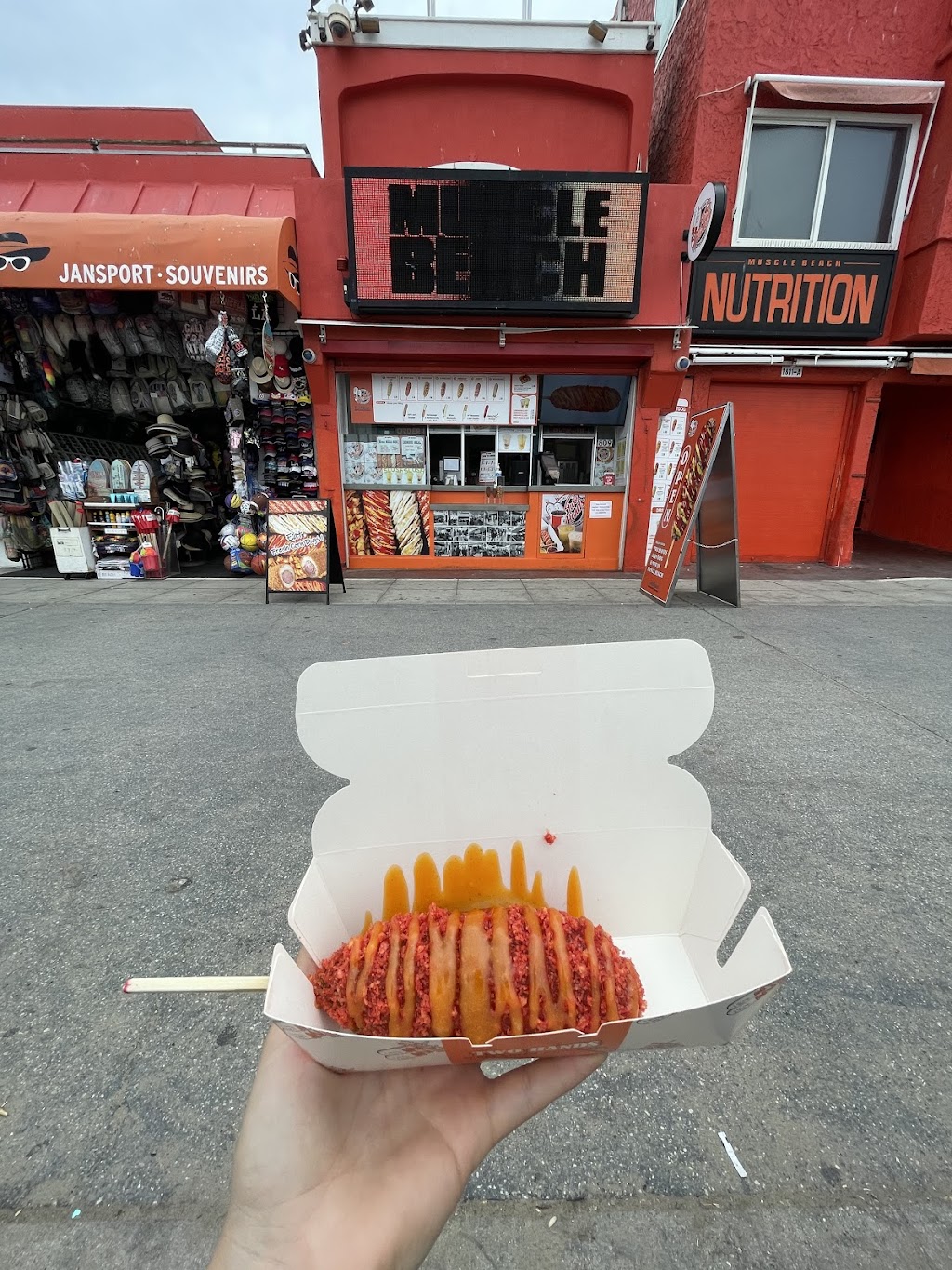 Two Hands Korean Corn Dogs - Venice Boardwalk | restaurant | 1809 Ocean Front Walk, Venice, CA 90291, USA | 3107516286 OR +1 310-751-6286