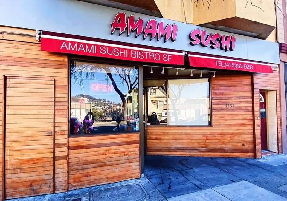 Amami Sushi Bistro | restaurant | 4435 Mission St, San Francisco, CA 94112, USA | 4153339288 OR +1 415-333-9288