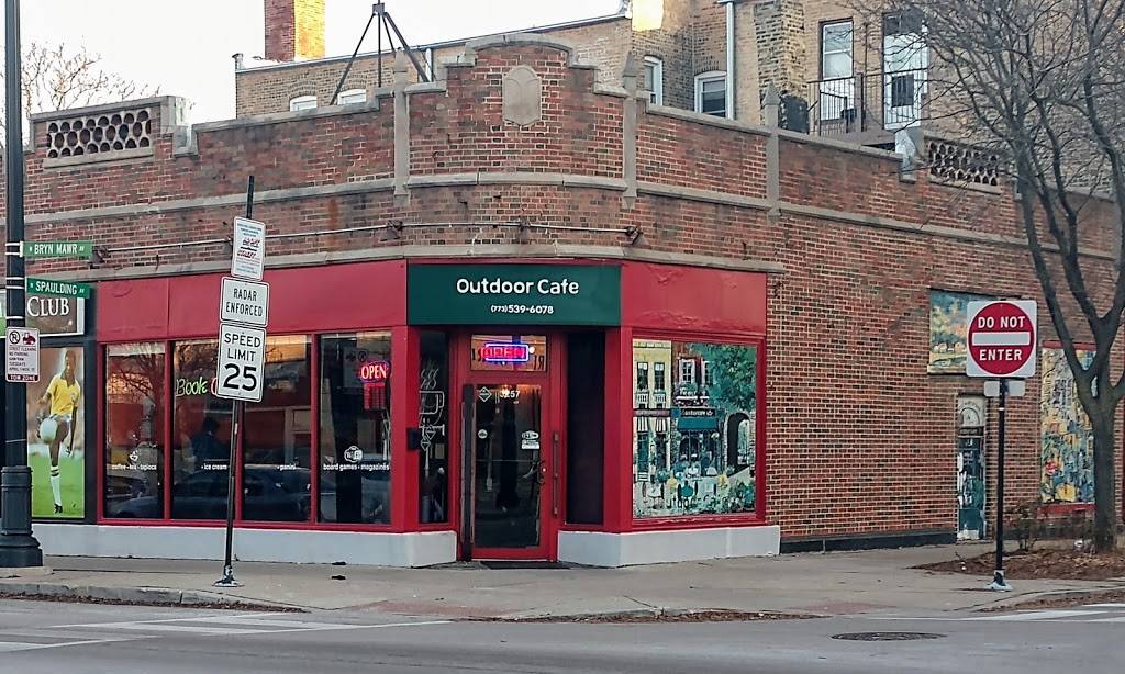 Outdoor Cafe | cafe | 3257 W Bryn Mawr Ave, Chicago, IL 60659, USA | 7735396078 OR +1 773-539-6078
