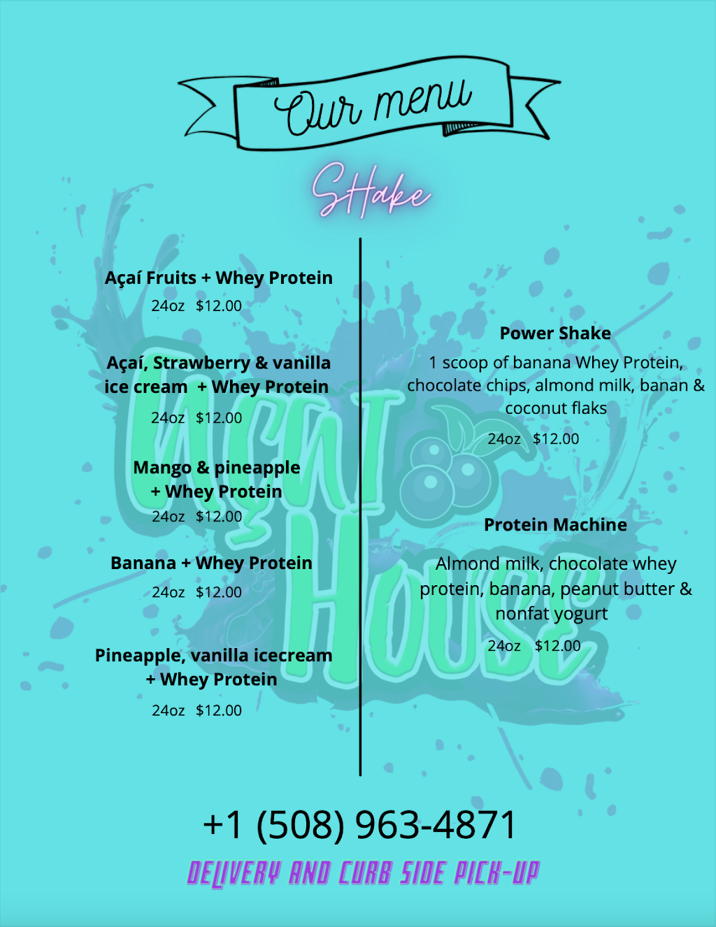 Açai House | restaurant | 780 Main St, Worcester, MA 01610, USA | 5089634871 OR +1 508-963-4871