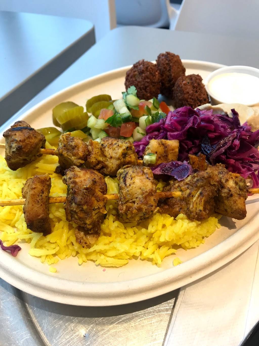 Naf Naf Grill | restaurant | 636 Deerfield Rd suite d, Deerfield, IL 60015, USA | 8476966313 OR +1 847-696-6313