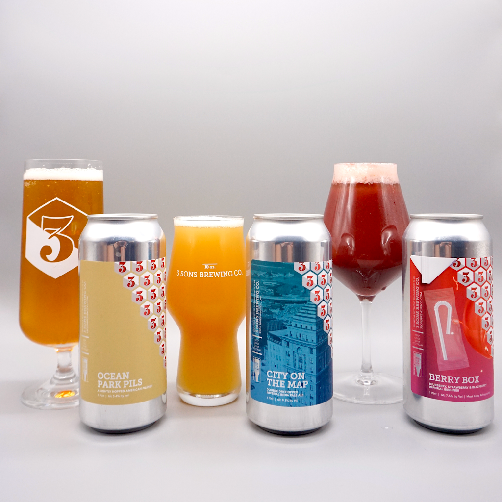 3 Sons Brewing Co | restaurant | 236 N Federal Hwy #104, Dania Beach, FL 33004, USA | 9546013833 OR +1 954-601-3833