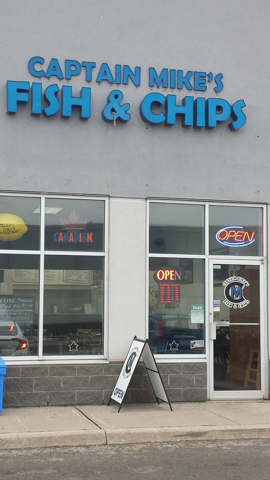 Captain Mikes Fish And chips | restaurant | 284 Mud St W, Stoney Creek, ON L8J 3Z6, Canada | 9055600261 OR +1 905-560-0261