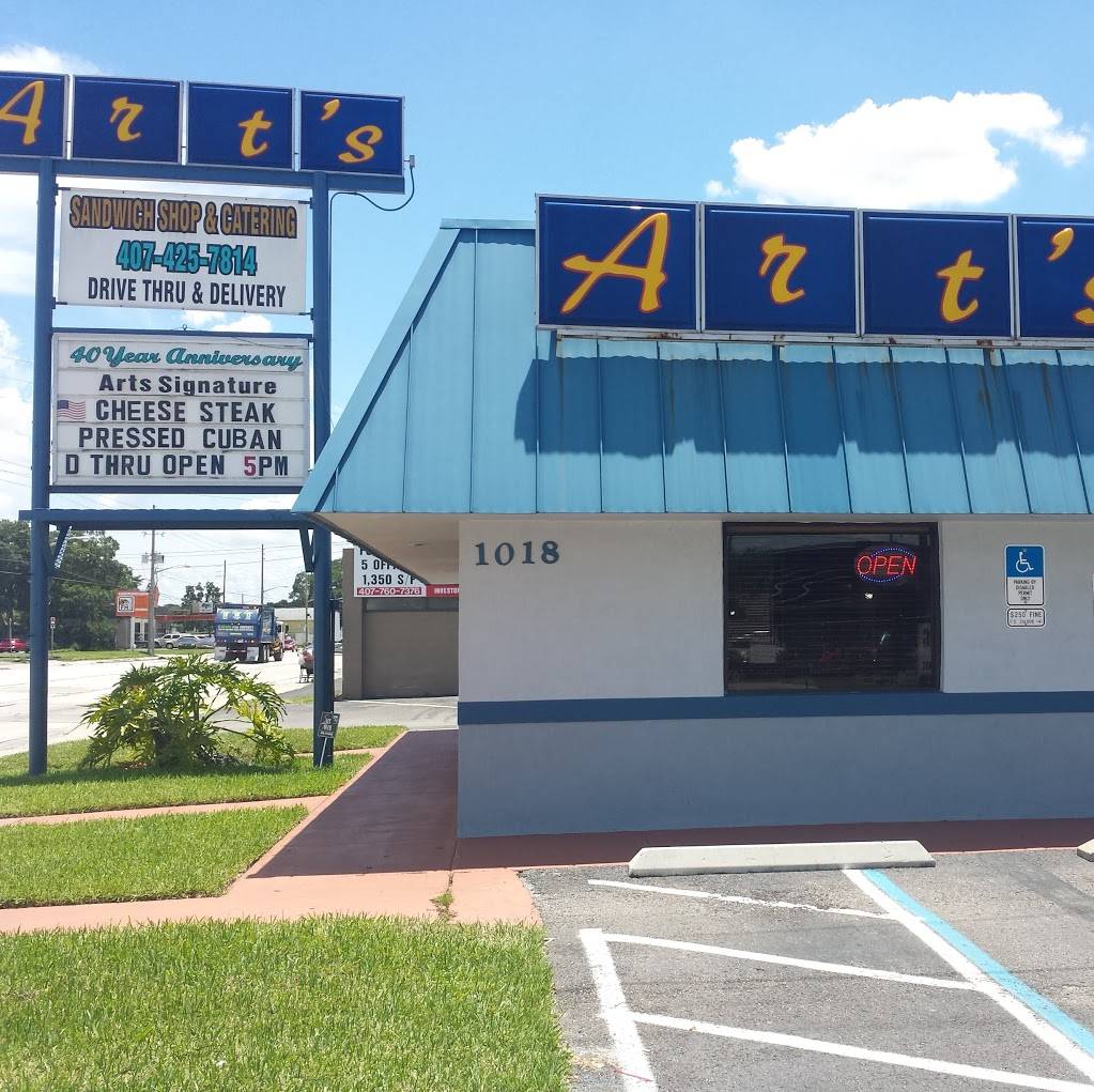 Arts Sandwich Shop | restaurant | 1018 S Orange Blossom Trail, Orlando, FL 32805, USA | 4074257814 OR +1 407-425-7814