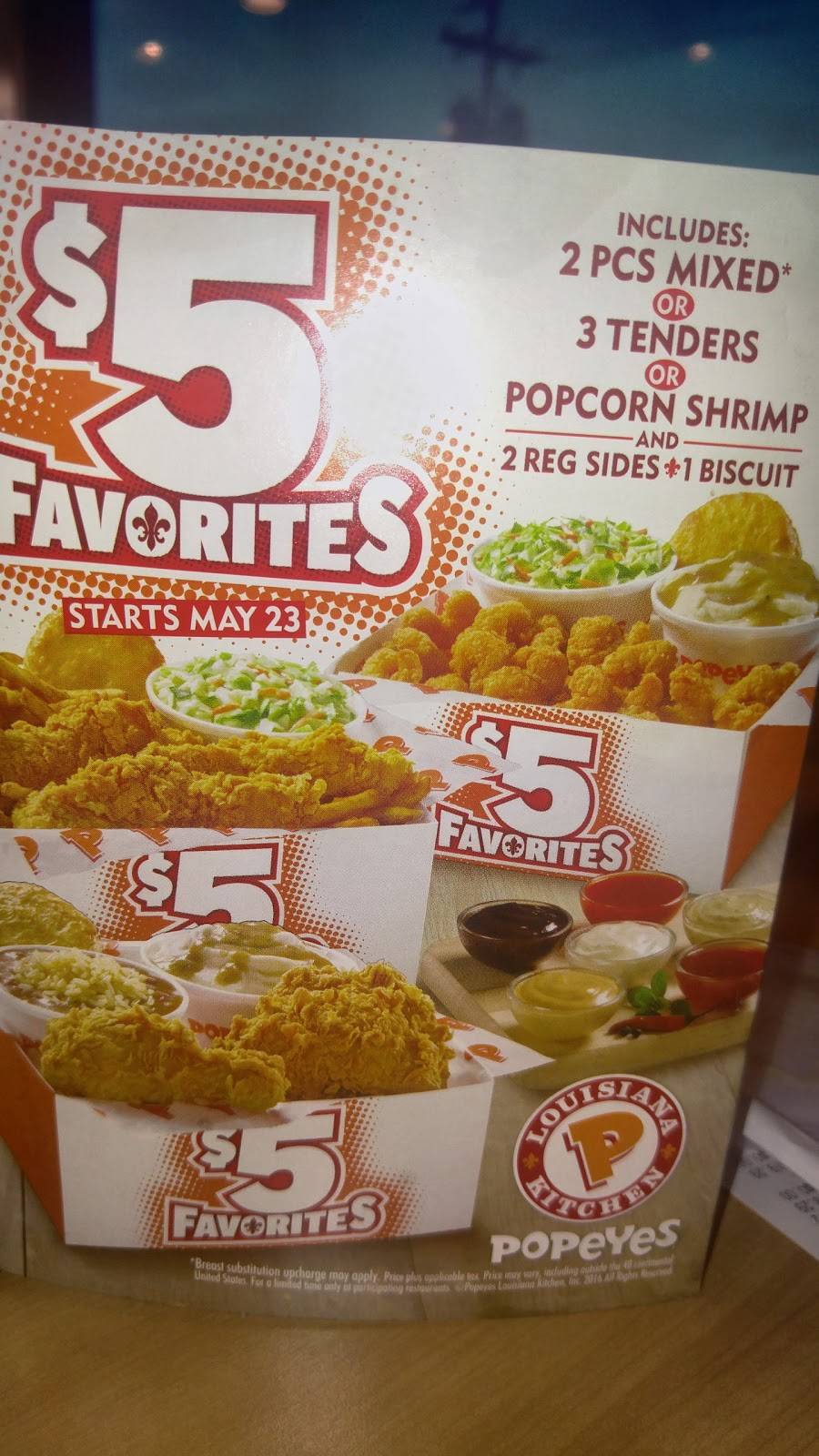 Popeyes Louisiana Kitchen | restaurant | 1691 S Highland Ave, Jackson, TN 38301, USA | 7314276970 OR +1 731-427-6970