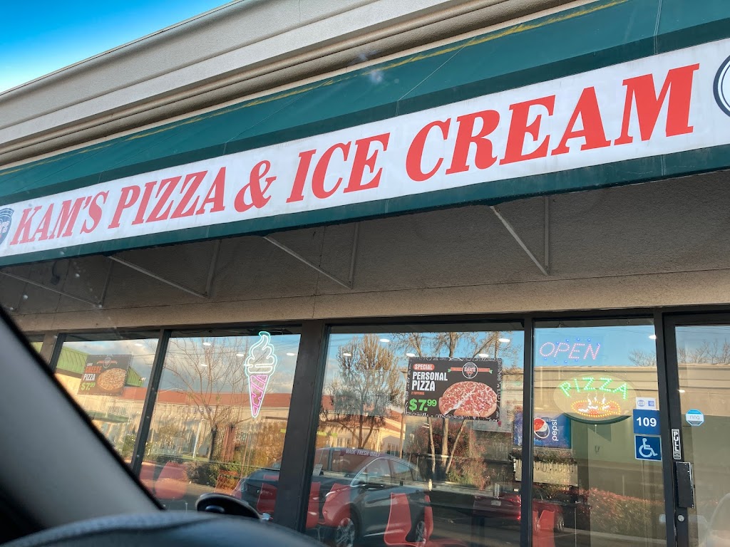 Kams Pizza & Ice Cream | restaurant | 2633 E Shaw Ave #109, Fresno, CA 93710, USA | 5597249176 OR +1 559-724-9176