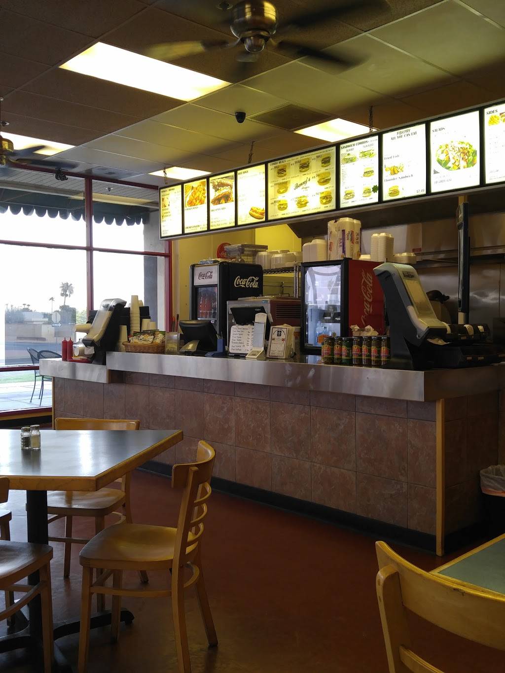 Bennys Burgers and BBQ | restaurant | 10001 W Bell Rd, Sun City, AZ 85351, USA | 6238152156 OR +1 623-815-2156