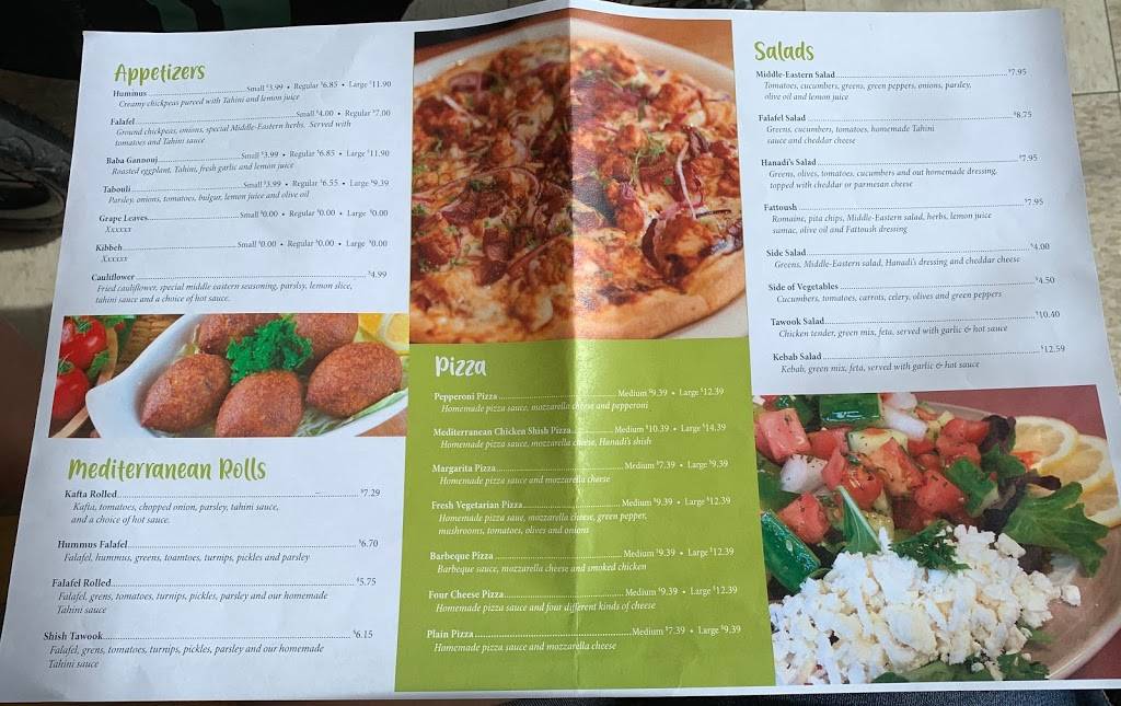 Hanadis Pizza and Meditterean Food | restaurant | 2147 Ardmore Blvd, Pittsburgh, PA 15221, USA | 4125016968 OR +1 412-501-6968