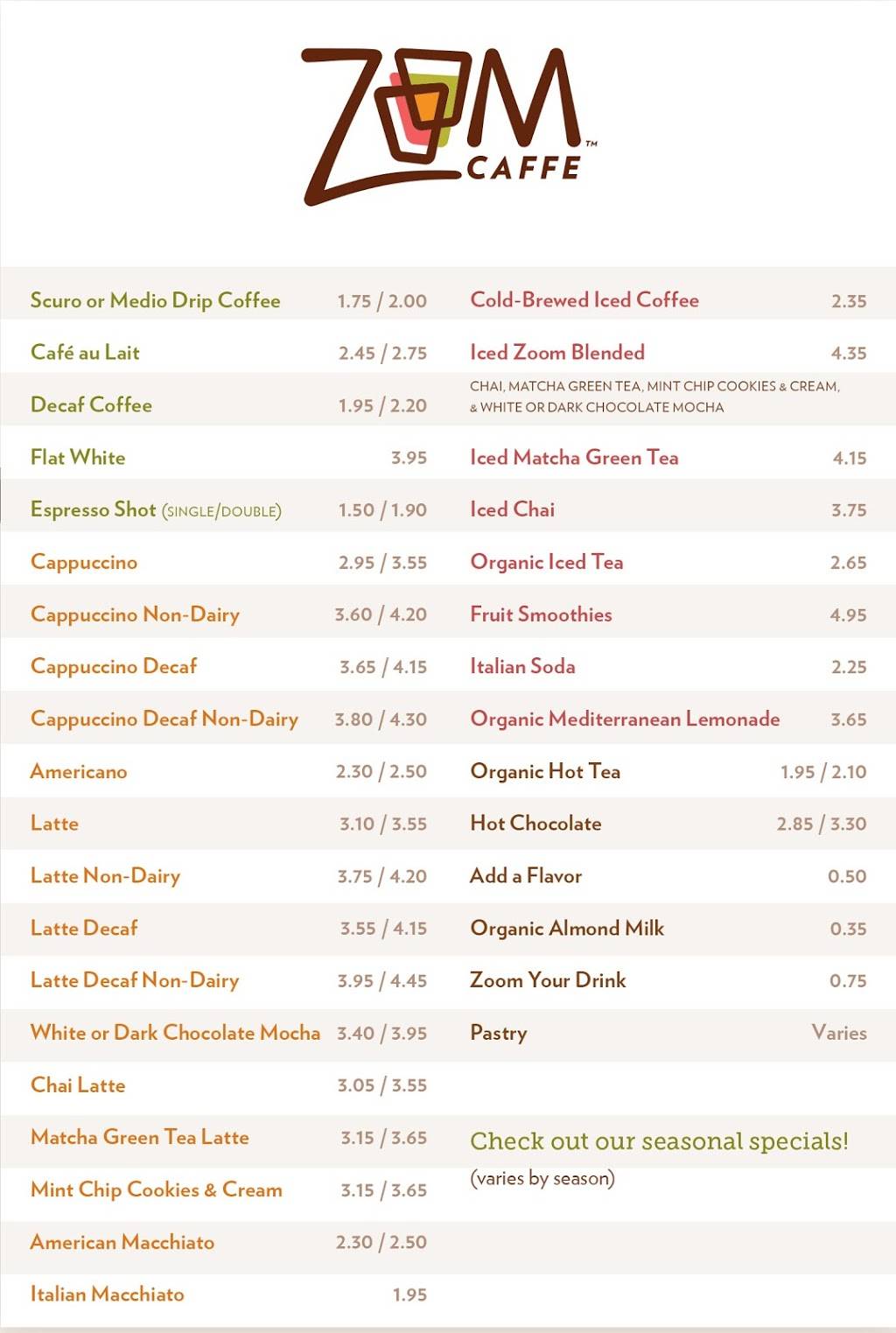 ZoomCaffe | cafe | stanford hospital, 875 Blake Wilbur Dr, Palo Alto, CA 94304, USA | 6507257756 OR +1 650-725-7756