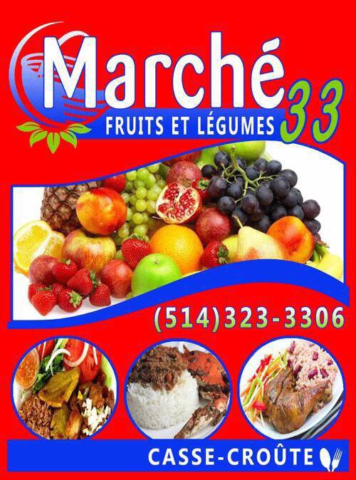 Marché 33 | meal takeaway | 11838 Boulevard Langelier, Montréal-Nord, QC H1G 3M3, Canada | 5143233306 OR +1 514-323-3306