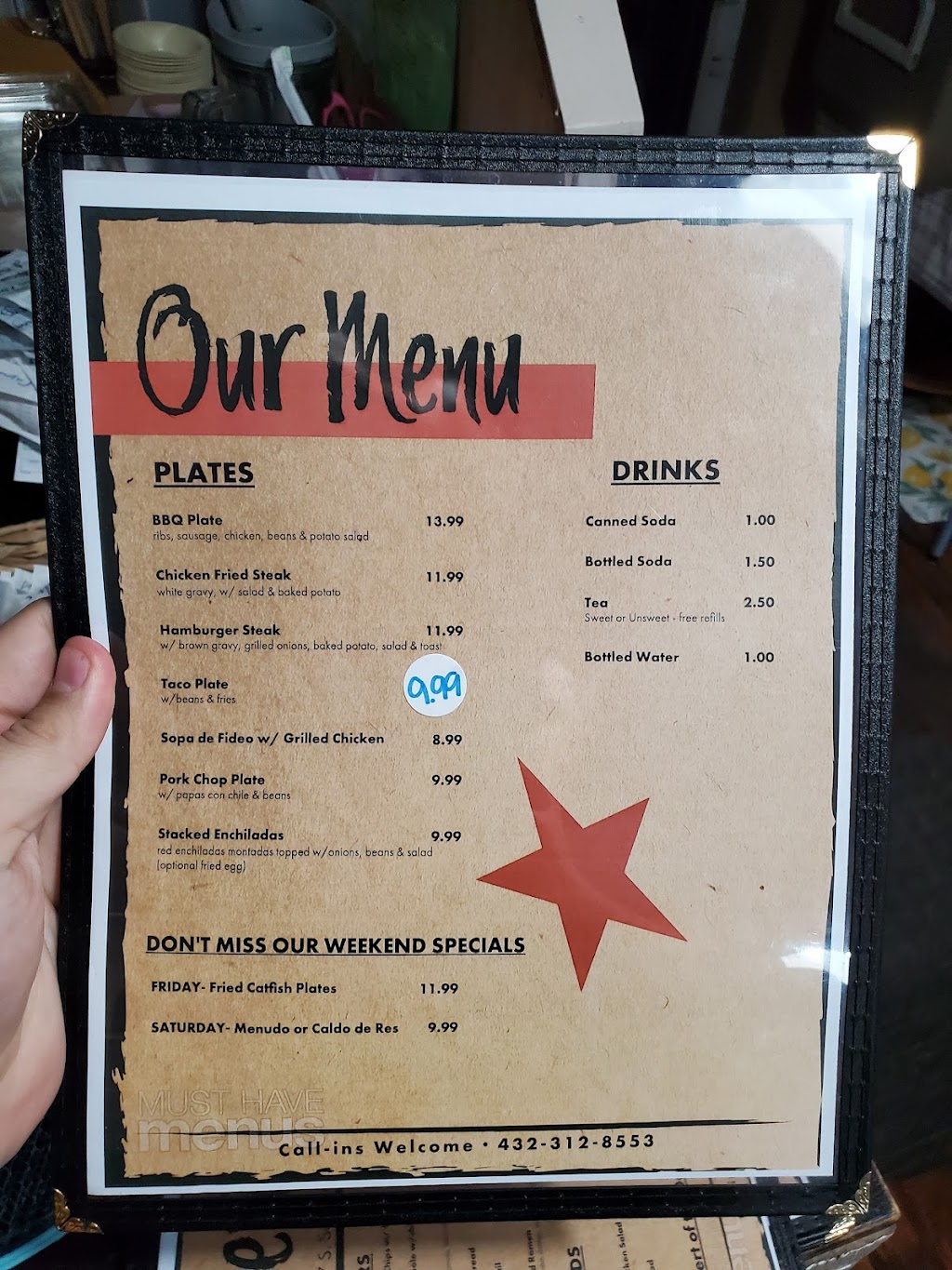 Guera’s Café | restaurant | 5907 N Service Rd, Big Spring, TX 79720, USA | 4323128553 OR +1 432-312-8553