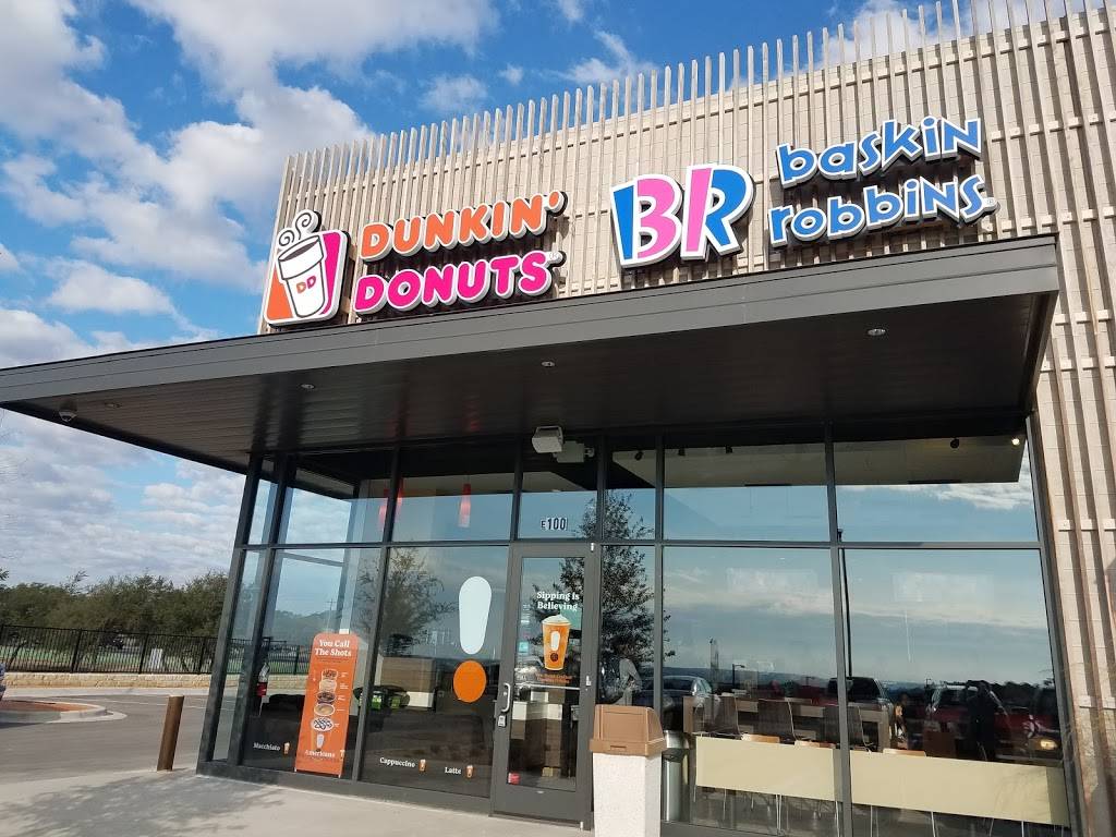 Dunkin | cafe | 166 Hargraves Dr, Austin, TX 78737, USA | 5125820156 OR +1 512-582-0156