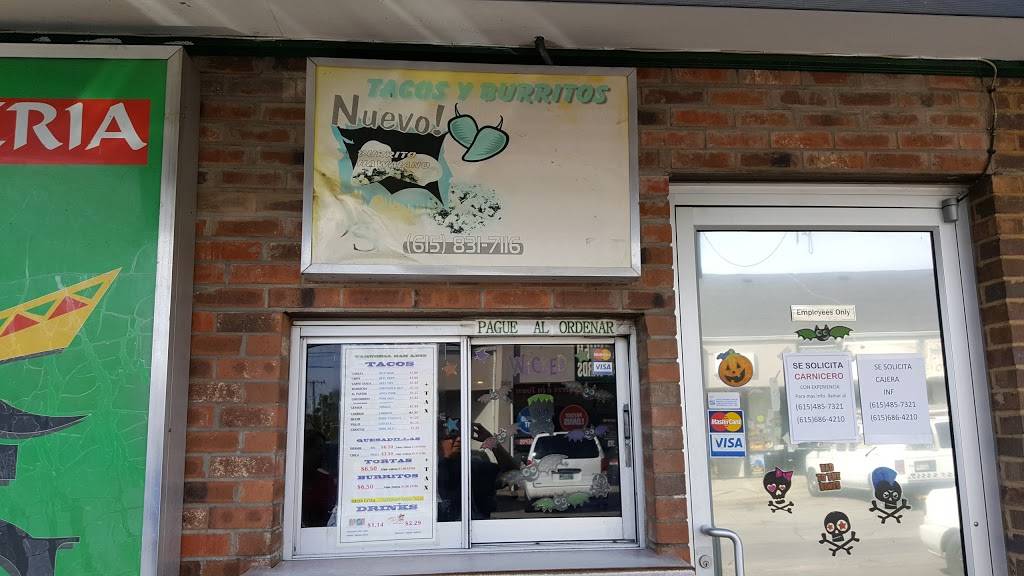 Taqueria San Luis | restaurant | 369 Harding Pl # B, Nashville, TN 37211, USA | 6158317116 OR +1 615-831-7116