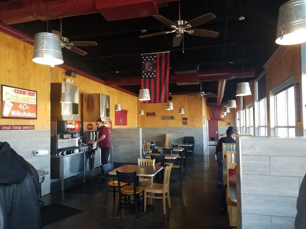 Cook Out | restaurant | 600 Bush River Rd, Columbia, SC 29210, USA | 8037080183 OR +1 803-708-0183